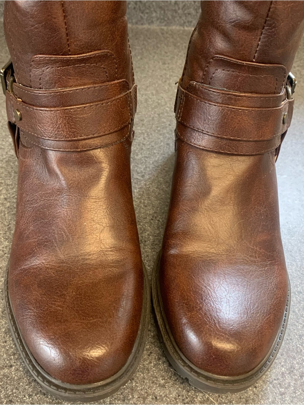 GBG G by Guess Ggteela tall brown boots Size 7.5 - Picture 4 of 8